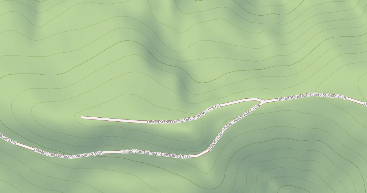 Map preview of USFS National Forest System Roads {3C3D463D-ED54-4C58-B4D2-807D91C49EC7}