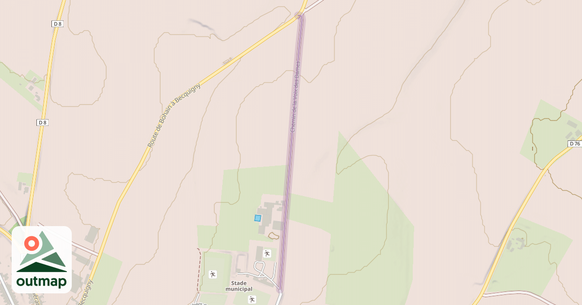 Map of Chemin de la Voix des Dames
