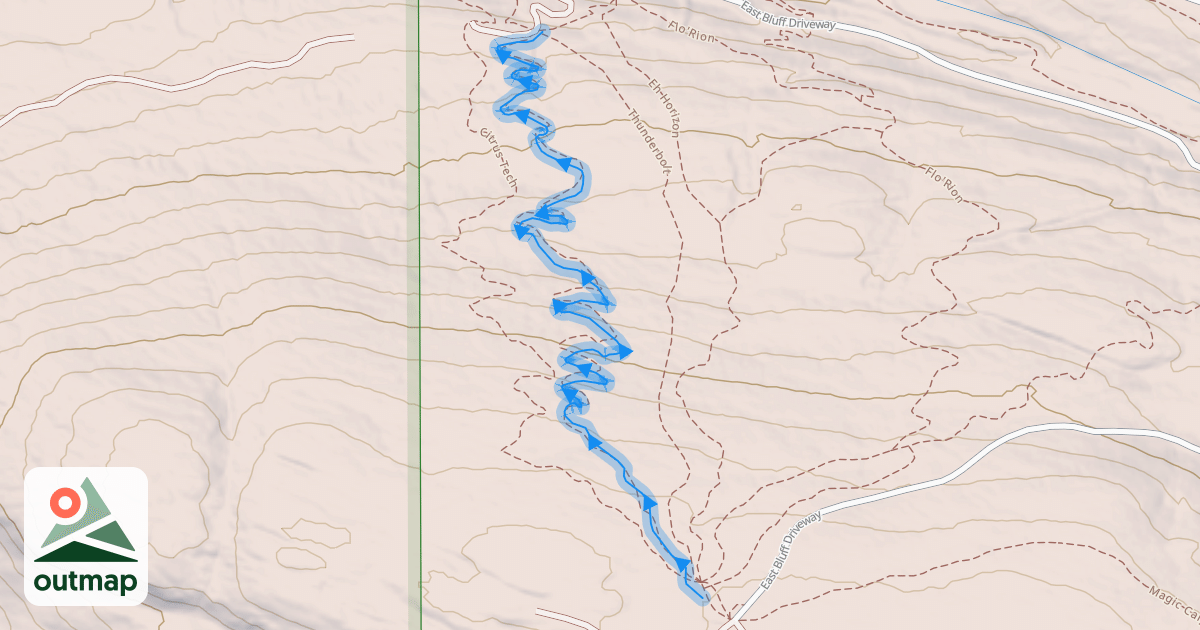 Map of Bermasaurus