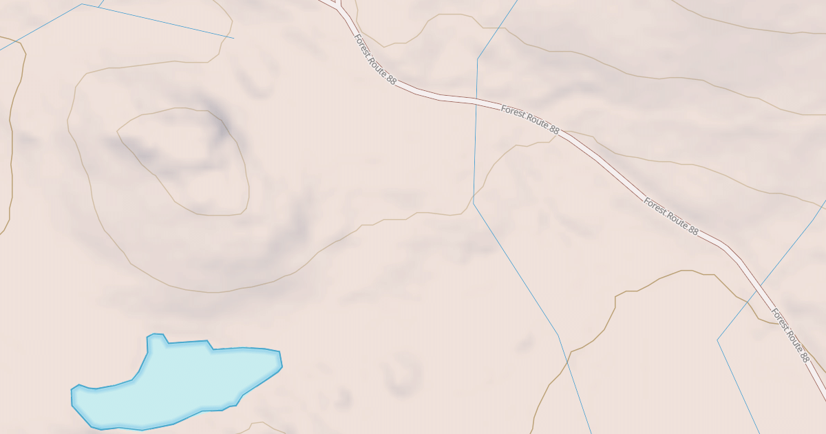 Map preview of BALD RIDGE SPUR
