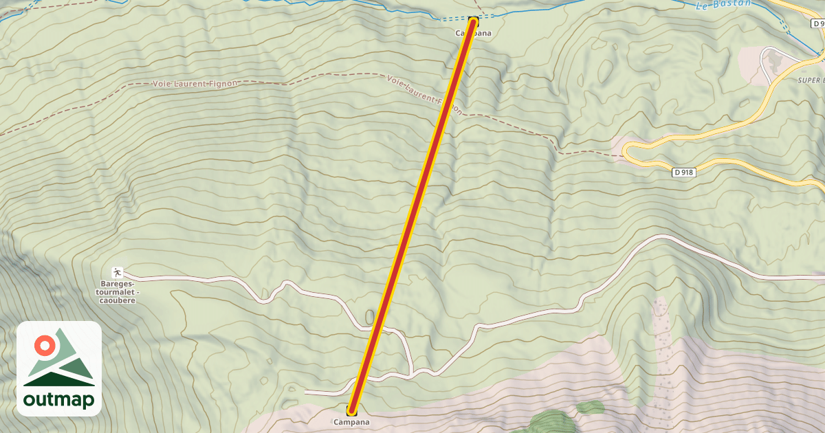 Map of Campana