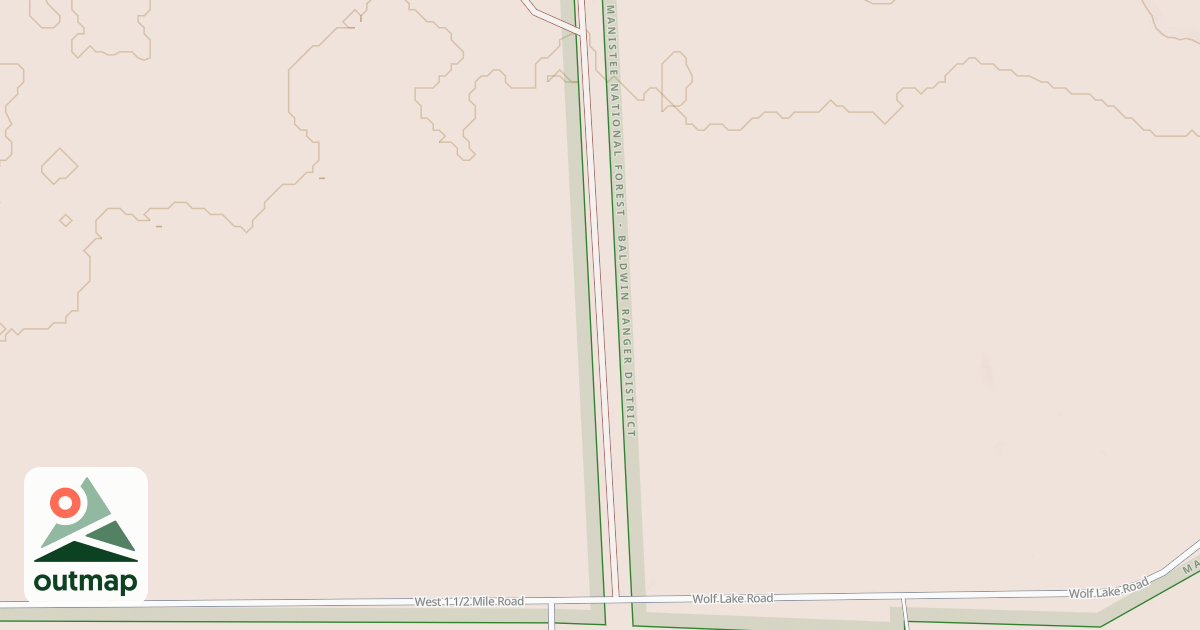 Map of Ward Hills Smt Powerline Dnr35