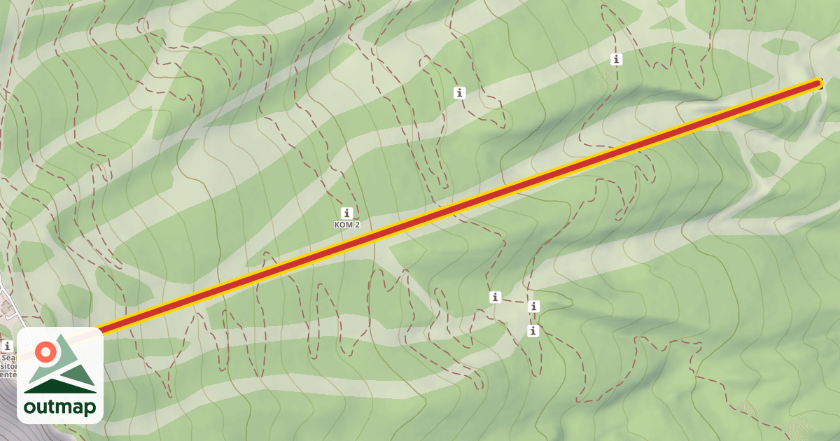 Map of Chairlift #2