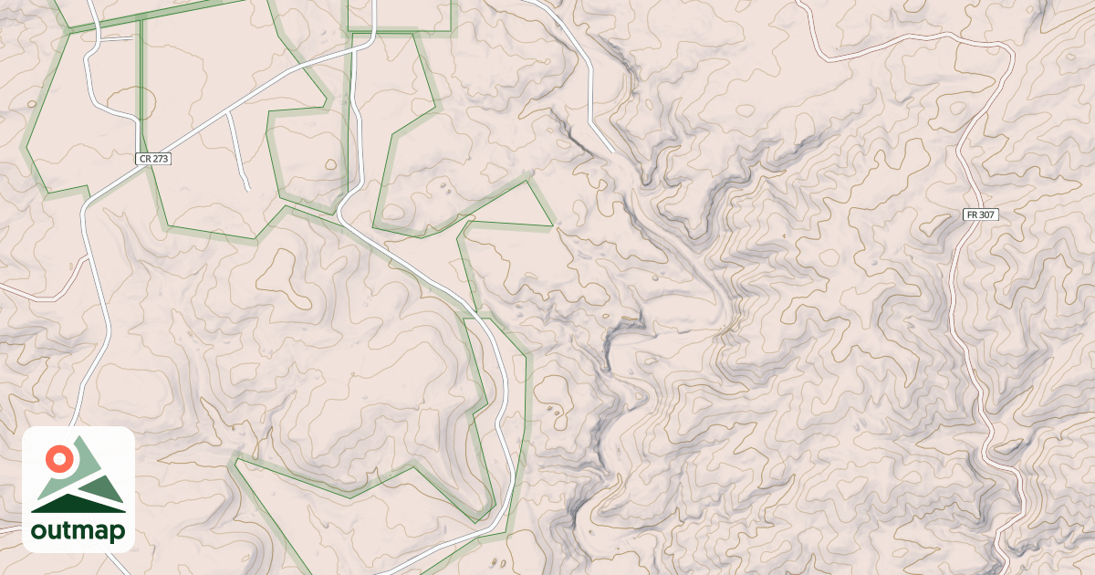 Map of LAYTON CANYON