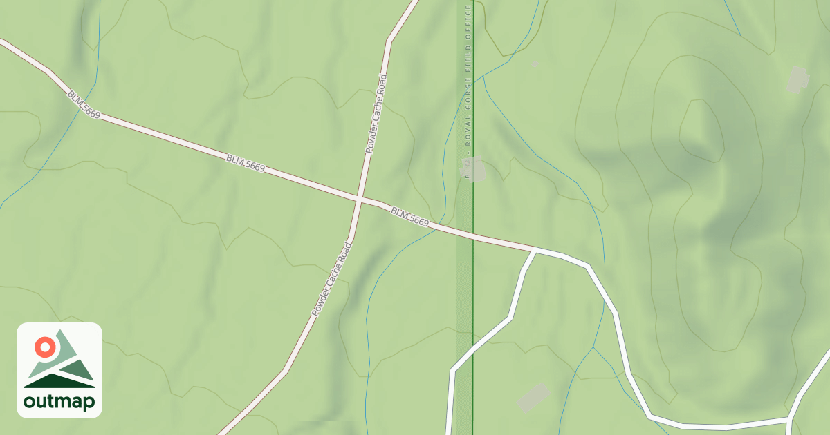 Map of BLM National GTLF Public Motorized Roads e70b11e8-574f-4976-9e0e-7f4c79d4f889