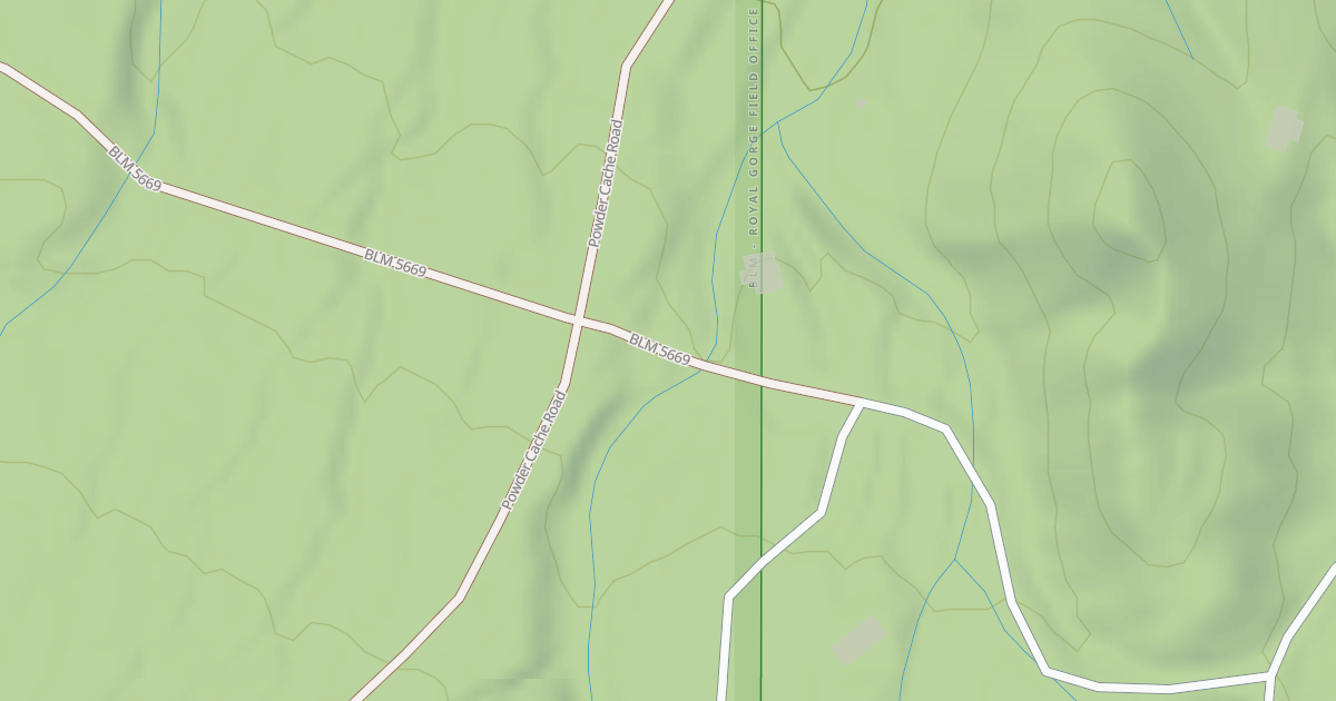 Map preview of BLM National GTLF Public Motorized Roads e70b11e8-574f-4976-9e0e-7f4c79d4f889