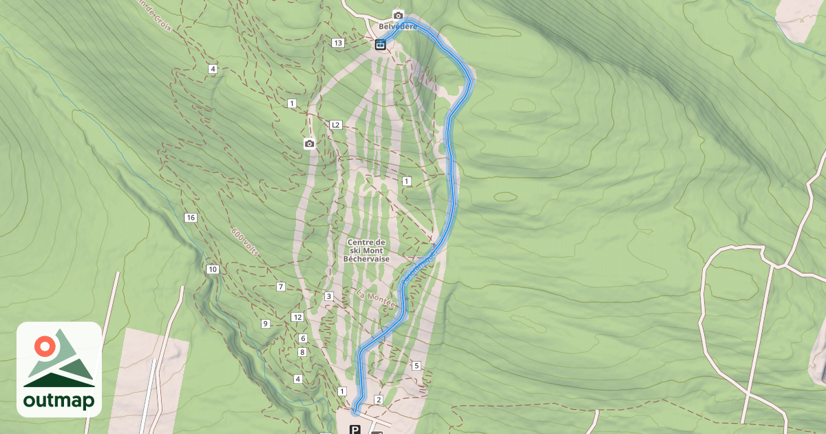 Map of Panoramique