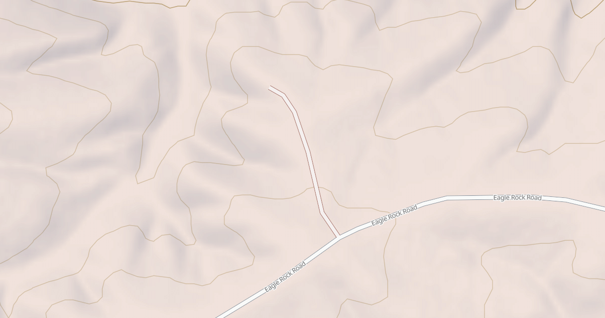 Map preview of EAGLE ROCK RD SPUR H