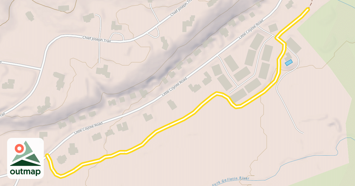 Map of Crail Ranch Trail