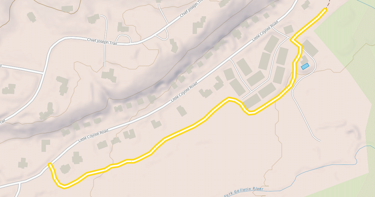 Map preview of Crail Ranch Trail