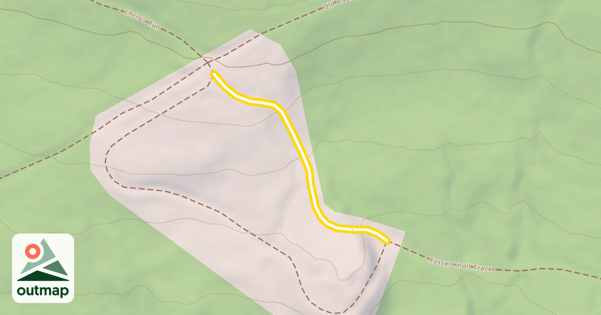 Map of Russel Knoll Track