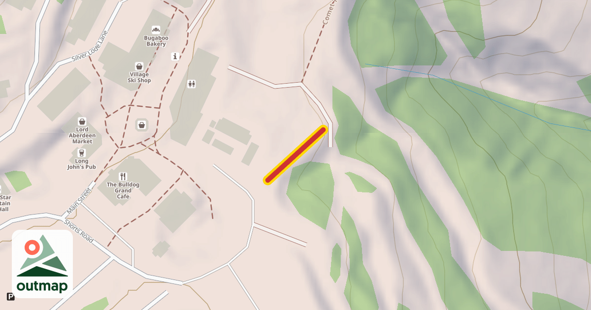 Map of Adventure Center 180' Carpet