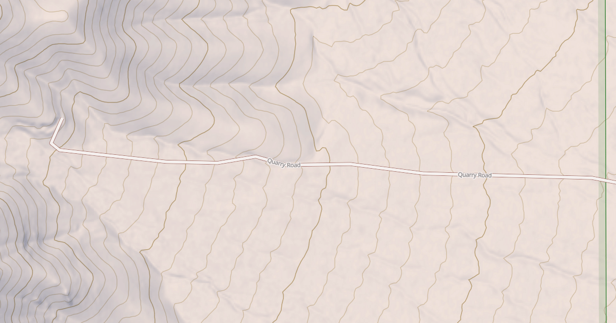 Map preview of QUARRY ROAD