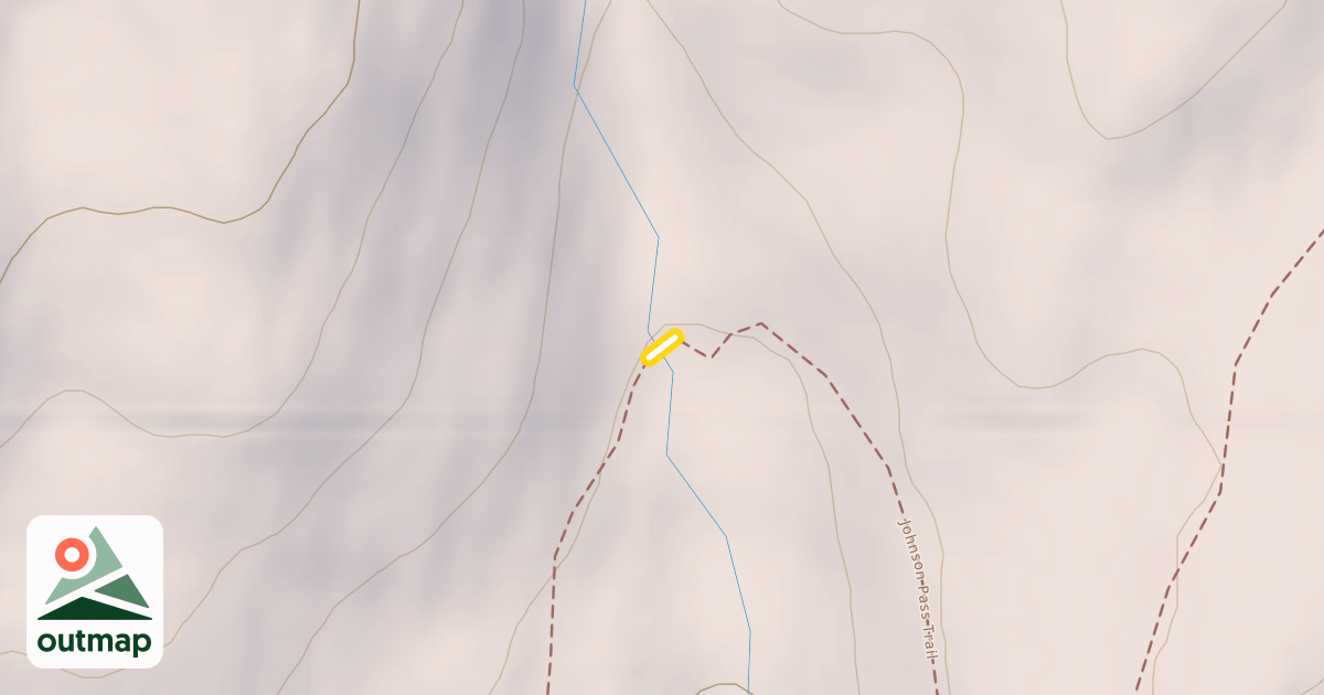 Map of Johnson Pass Trail