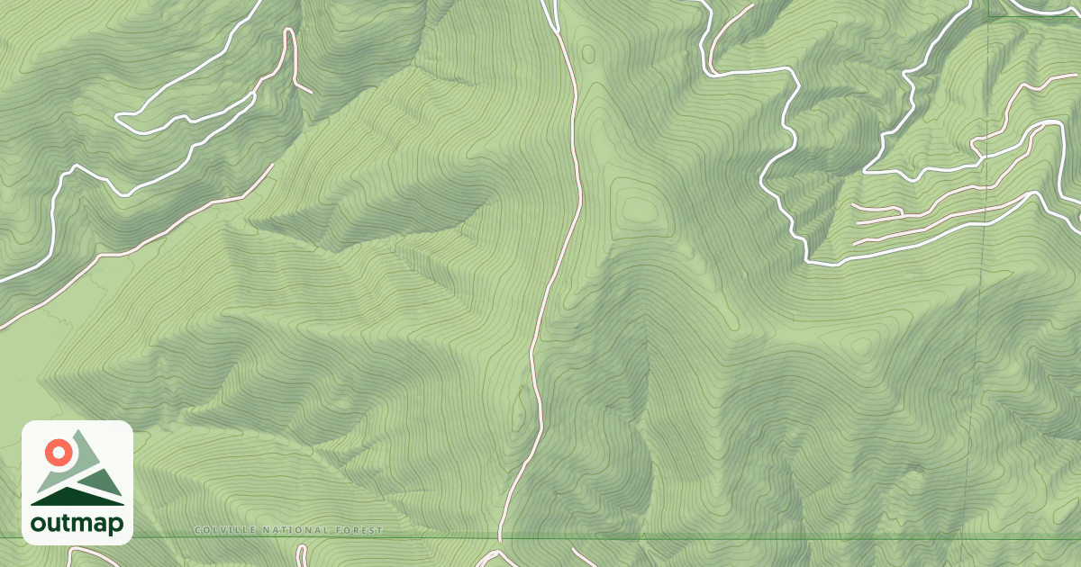 Map of NELSON PEAK