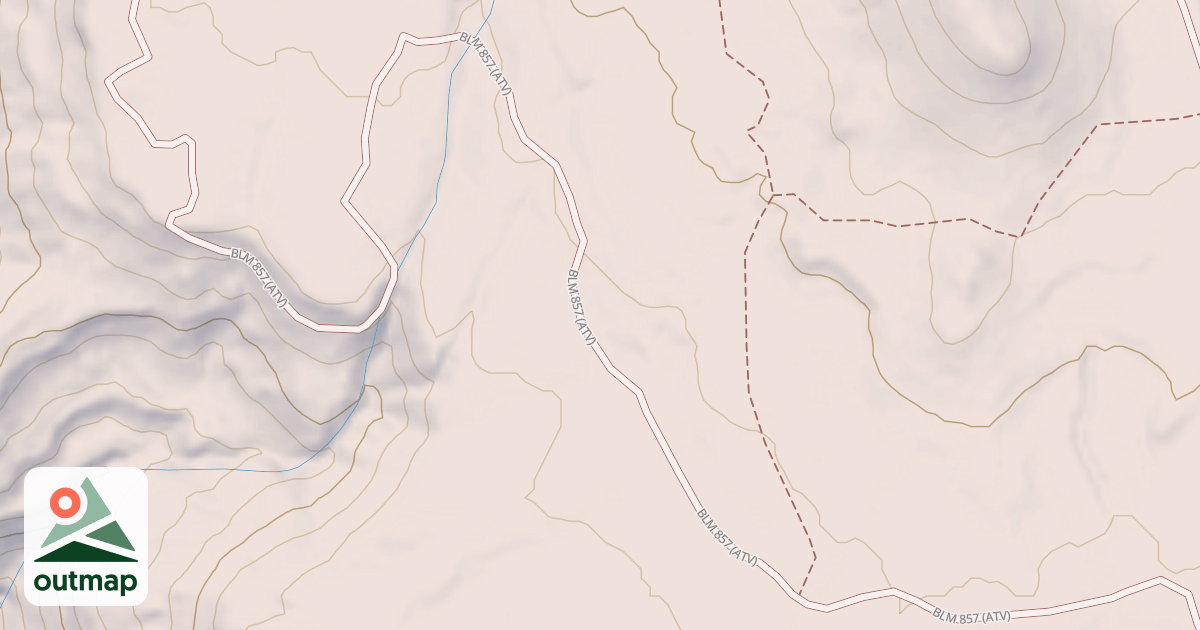 Map of 857