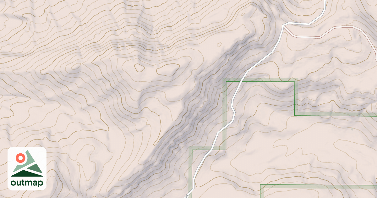 Map of Gobblers Knob