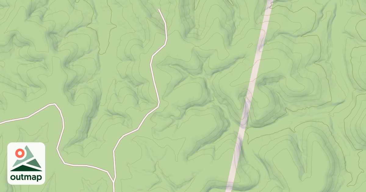 Map of FLATWOODS SPUR B