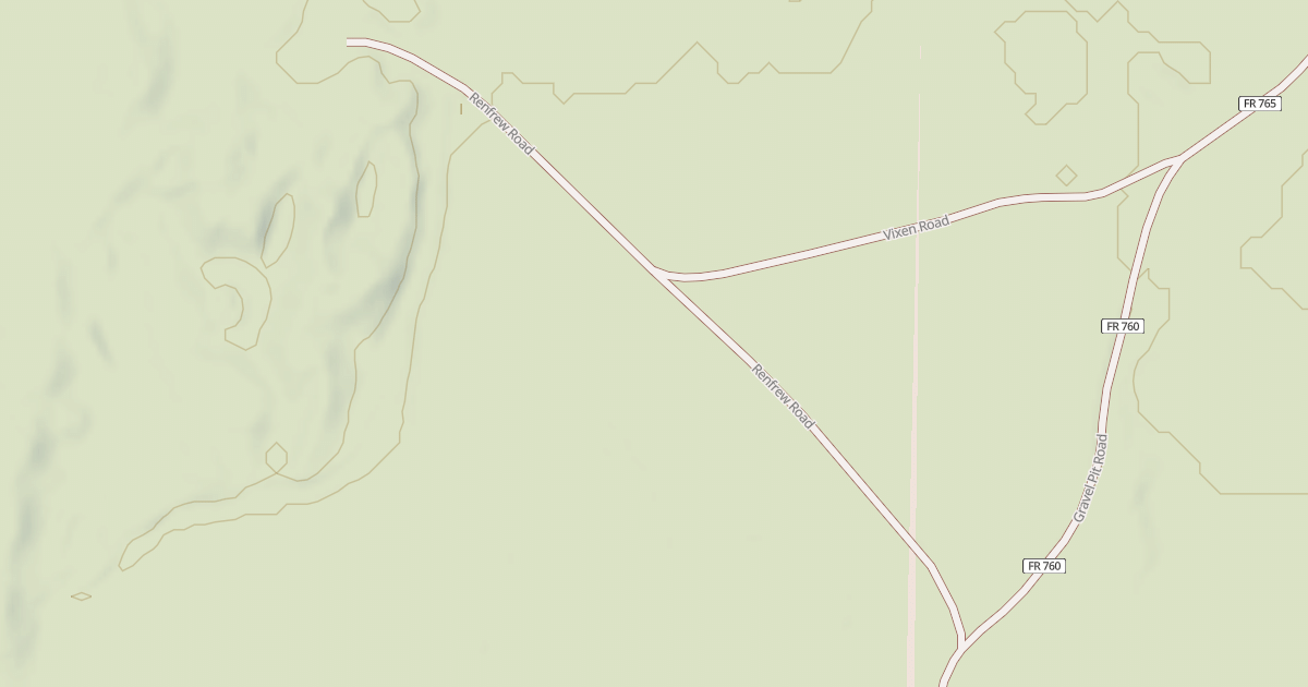 Map preview of RENFREW