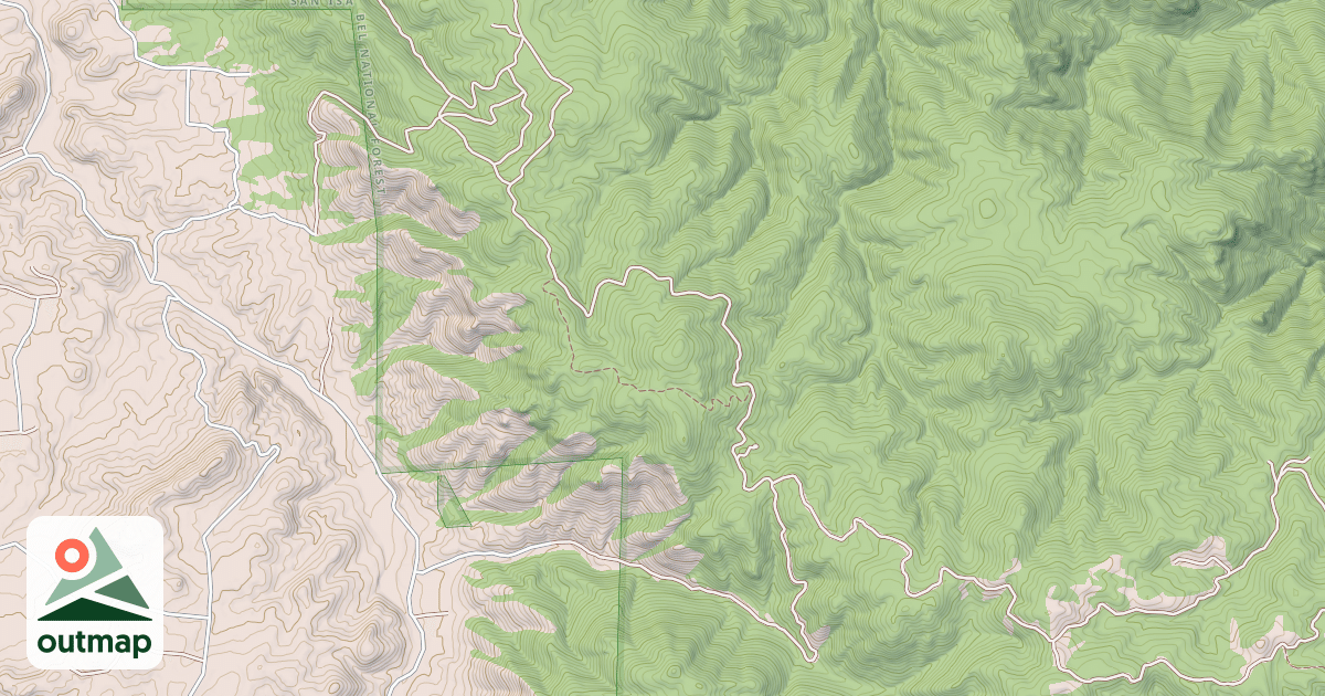 Map of LOCKE MTN