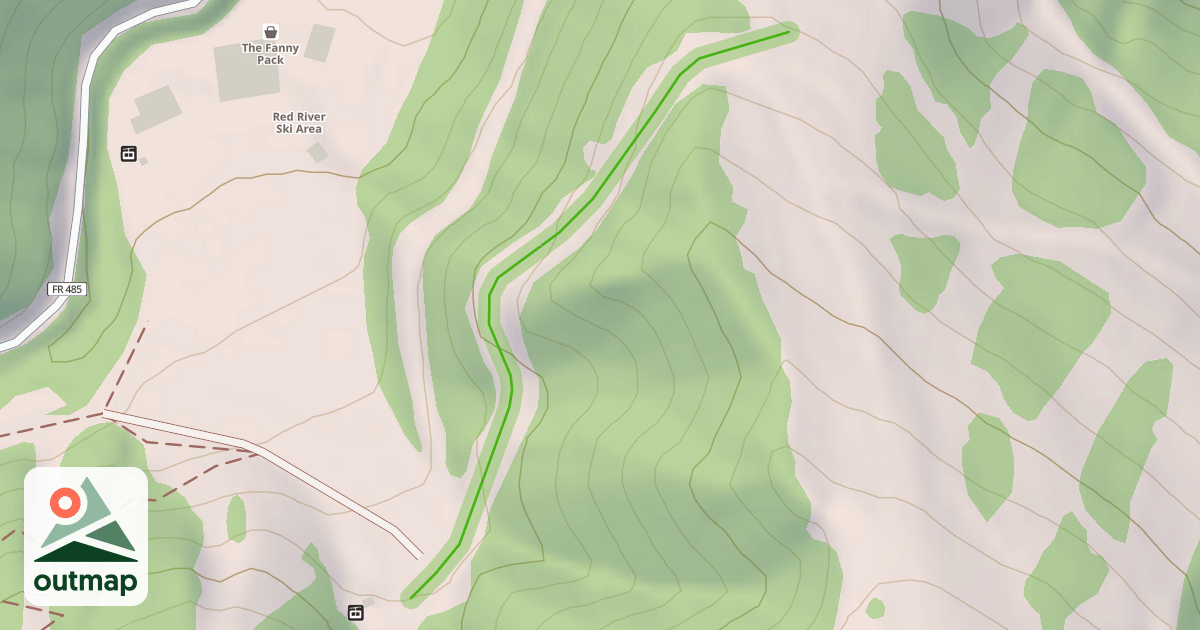 Map of Gold Avenue