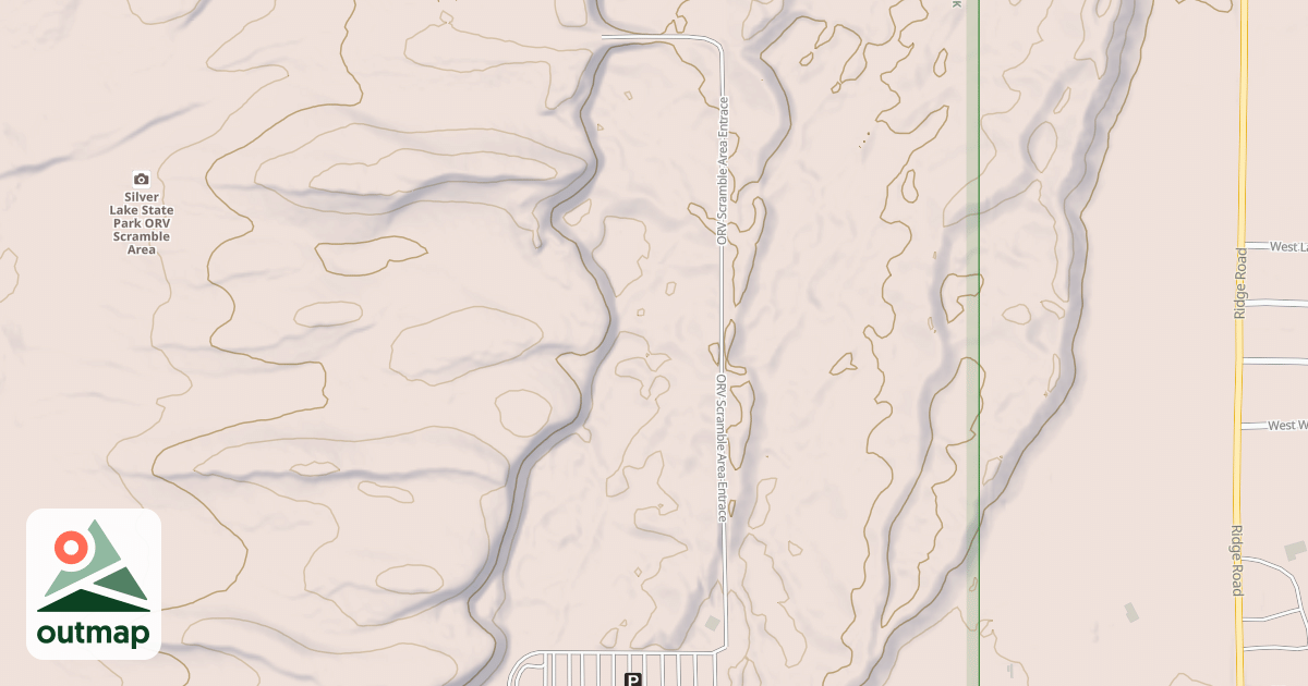 Map of Silver Lake Orv Area