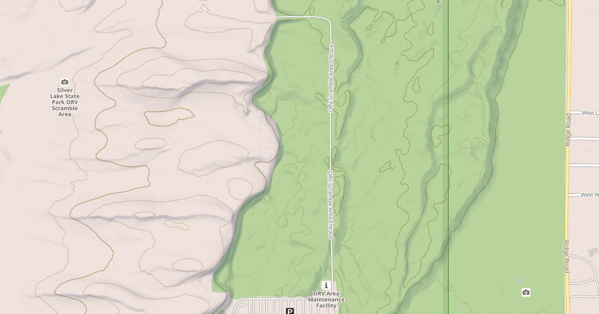 Map preview of Silver Lake Orv Area