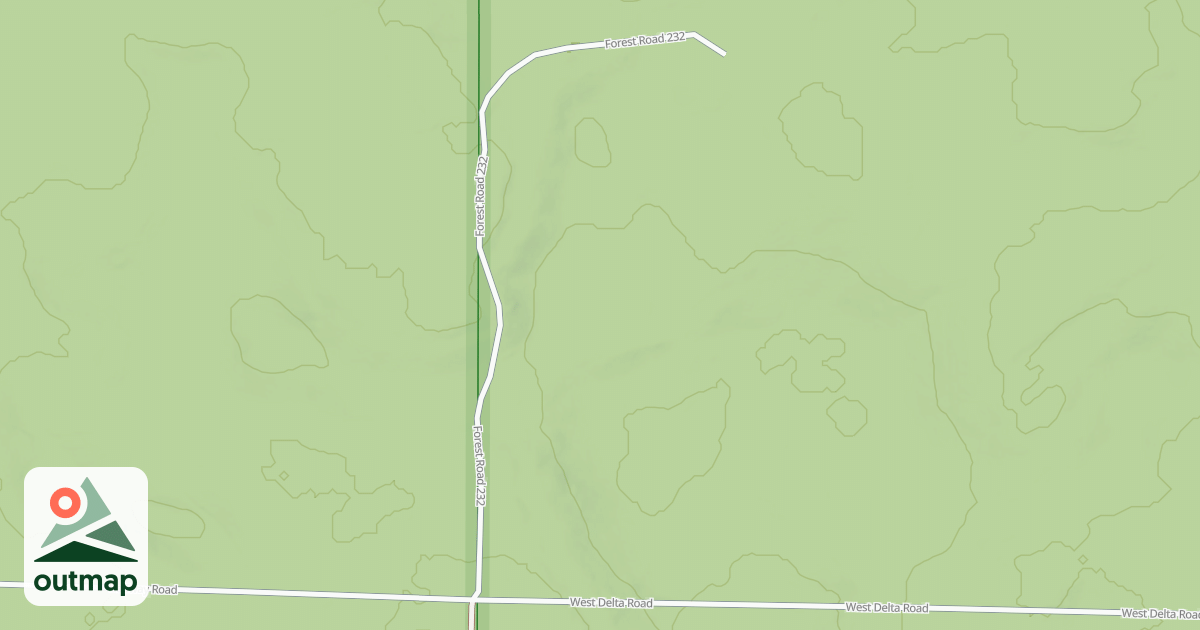 Map of FR 232