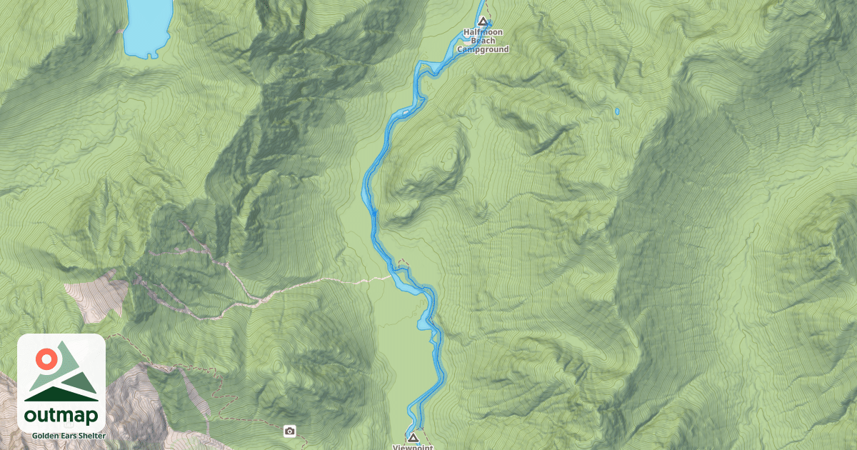 Map of East Canyon Trail