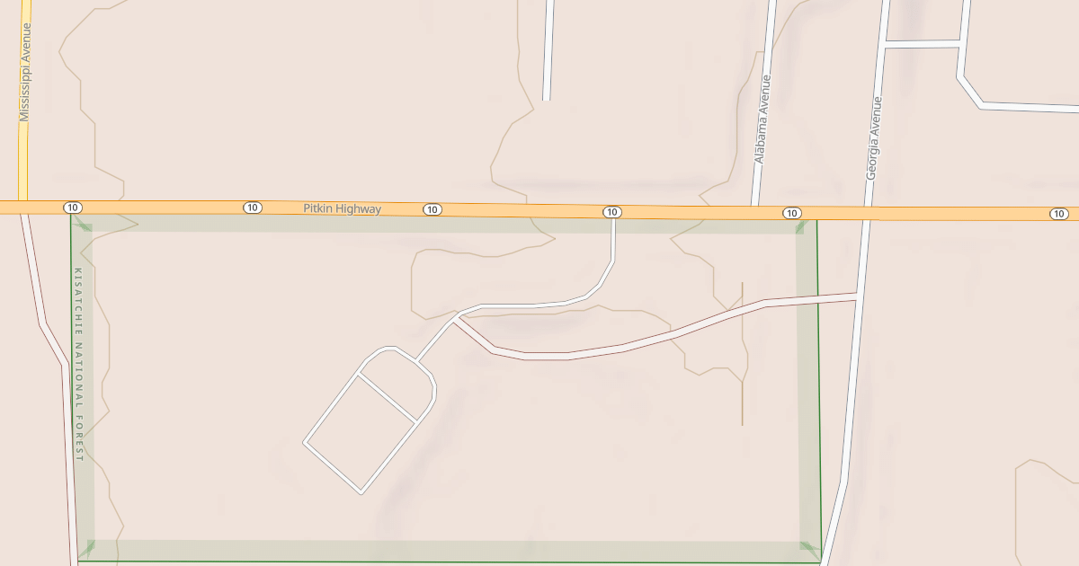 Map preview of USFS Motor Vehicle Use Map Roads {DCD61A50-37AB-49B9-A3CA-D01FAE523040}