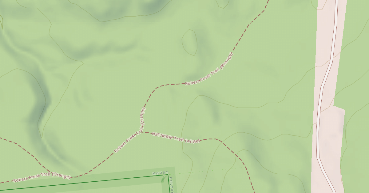 Map preview of Robert Frost Trail