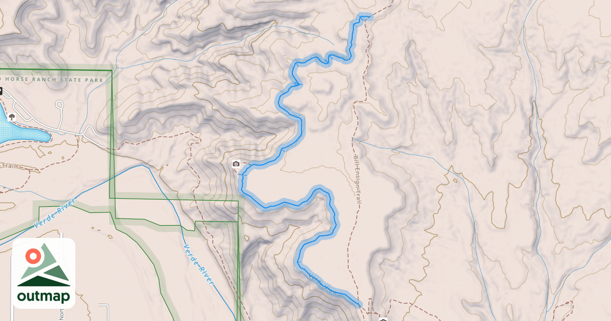 Map of Verde View