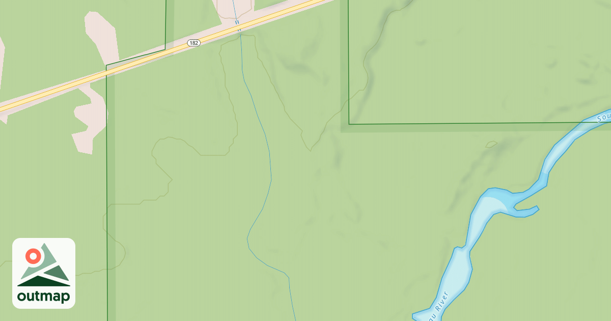 Map of FR 157