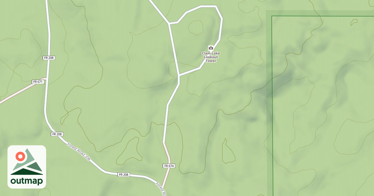 Map of FR 674