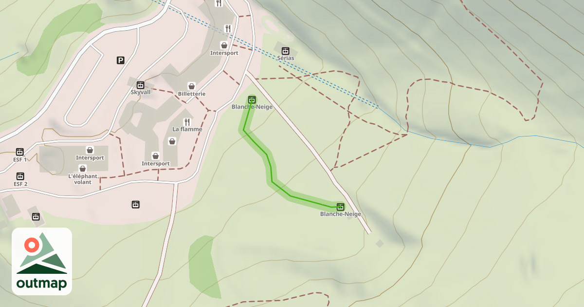 Map of Blanche-Neige