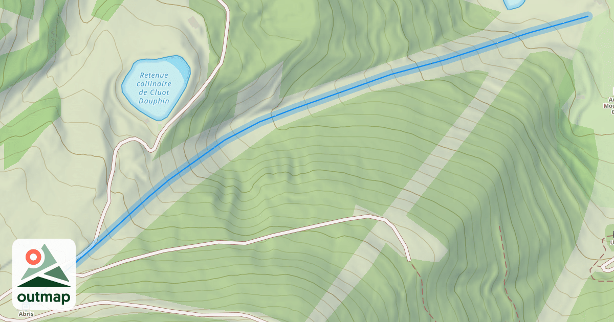 Map of Mélèzes