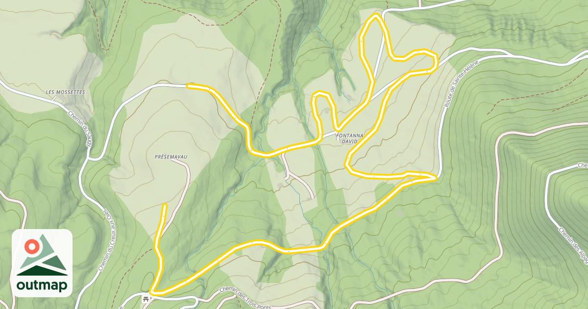 Map of Boucle noire