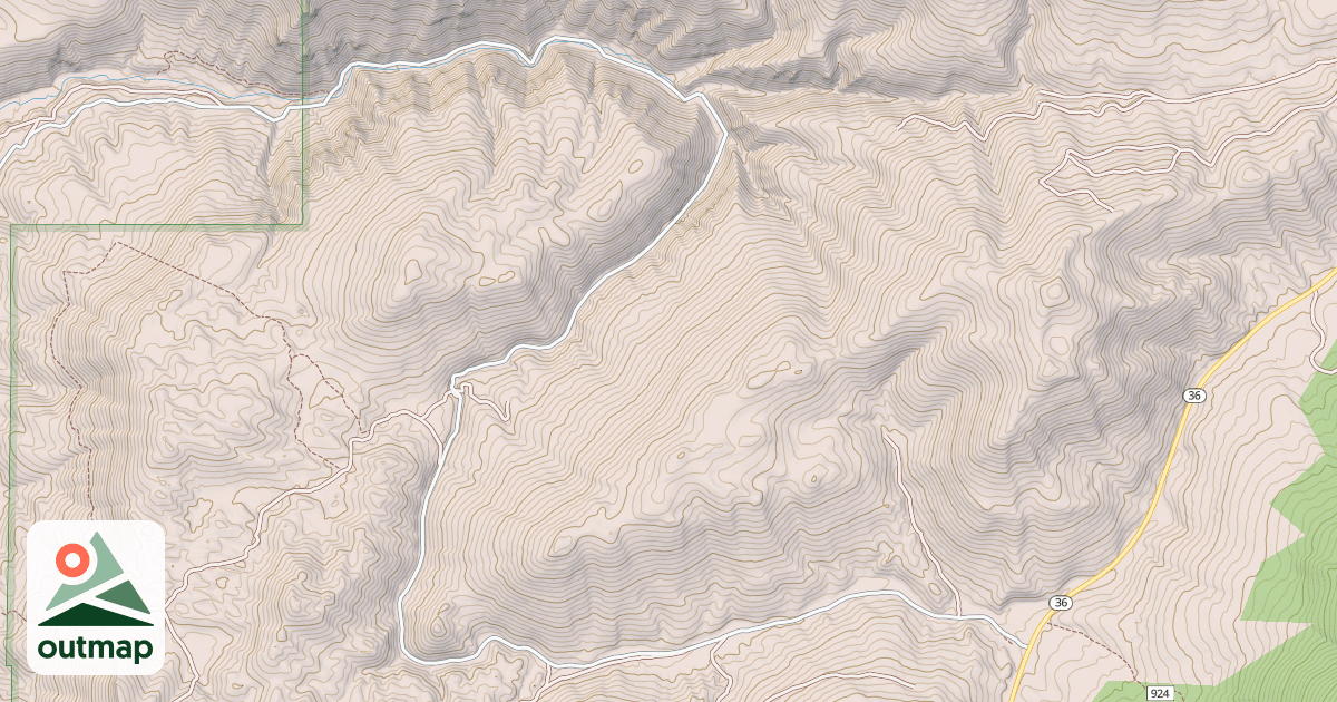 Map of WILLIAMS CREEK