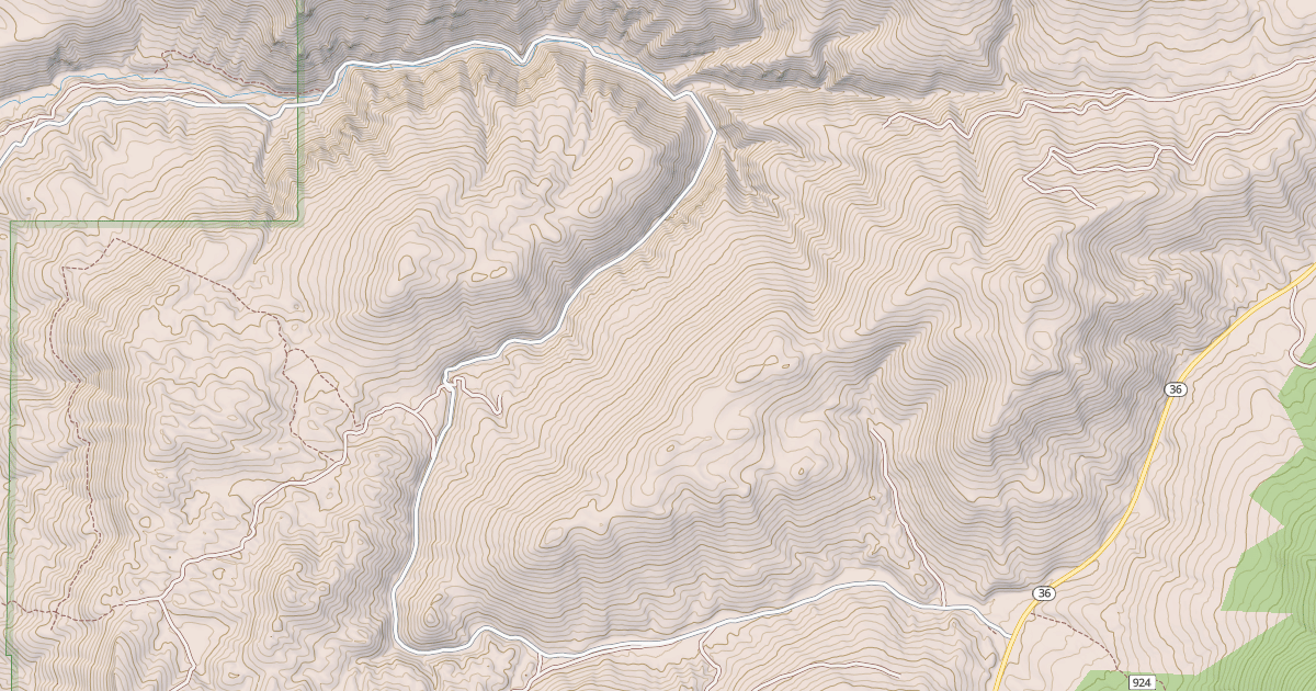 Map preview of WILLIAMS CREEK