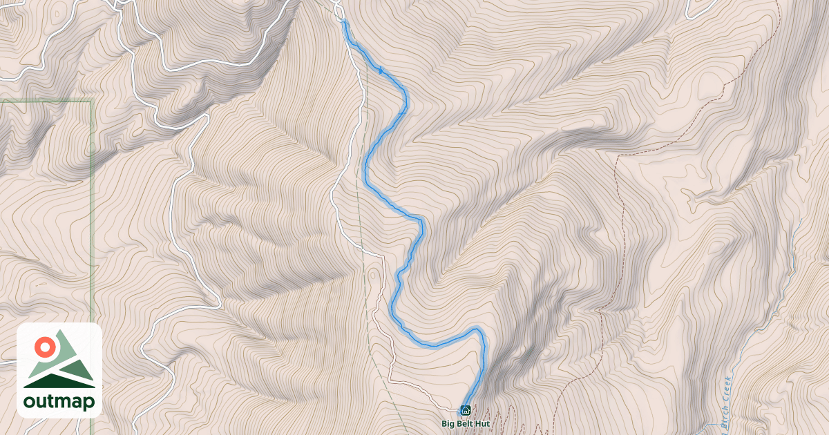 Map of Trail 151
