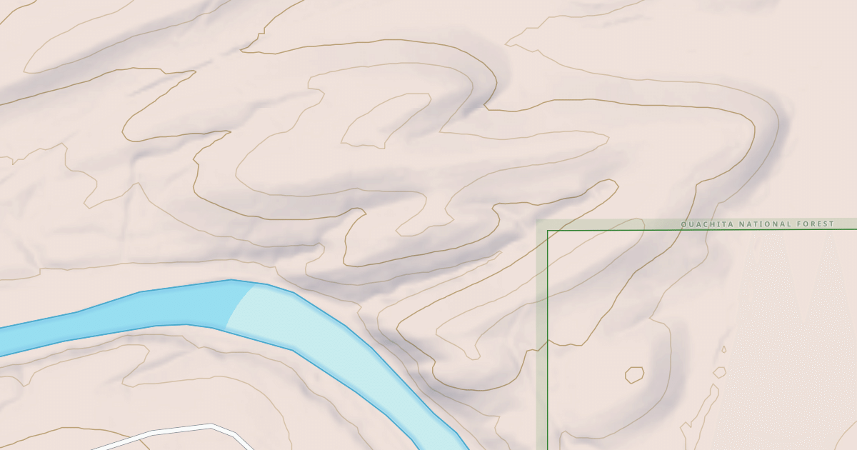 Map preview of USFS National Forest System Roads {5817FCB8-DEA4-48E5-88E3-F9DE645787FE}