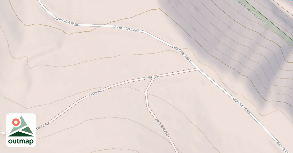 Map of COLD PEAK