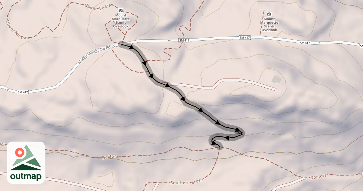 Map of Southern Cross
