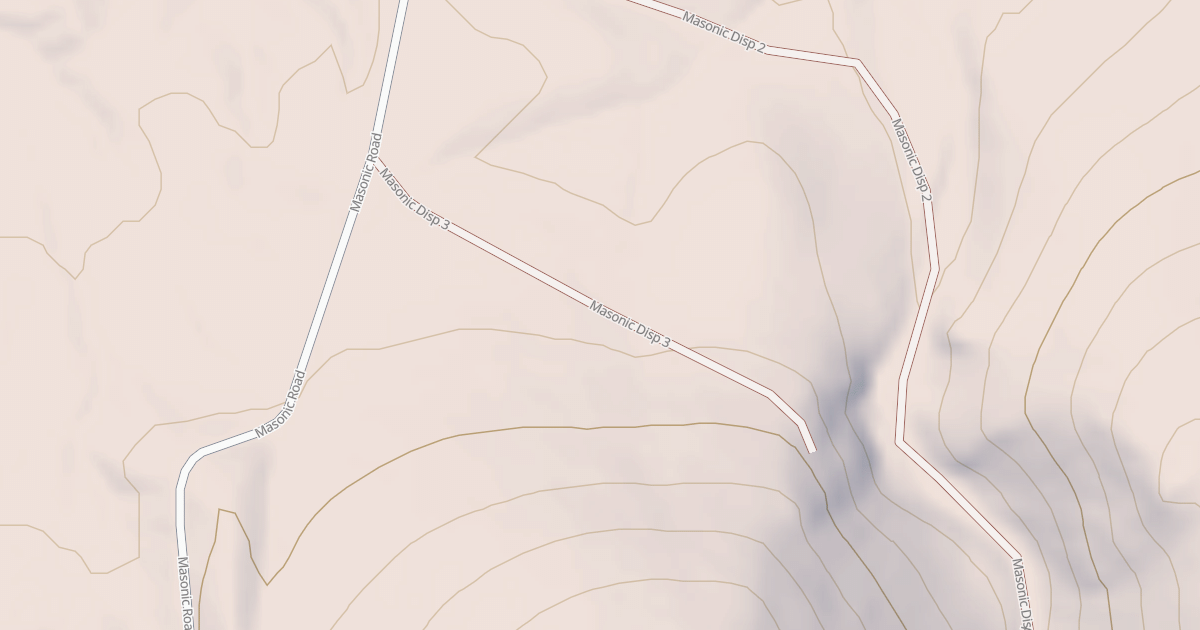 Map preview of MASONIC DISP 3