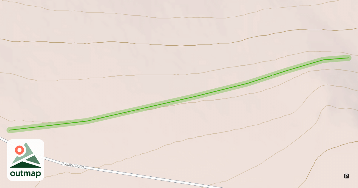 Map of Upper Traverse West