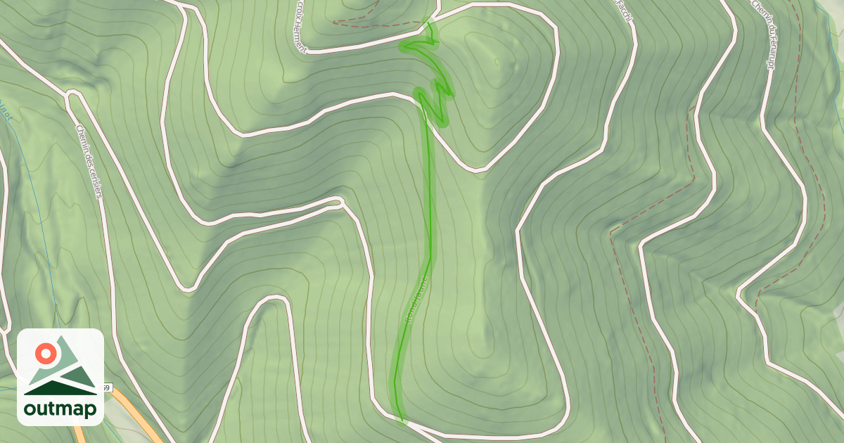 Map of Rond Jaune