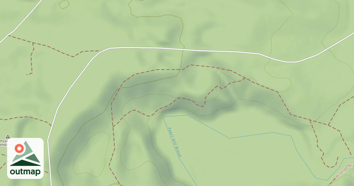 Map of Friends' Trail (Yellow)