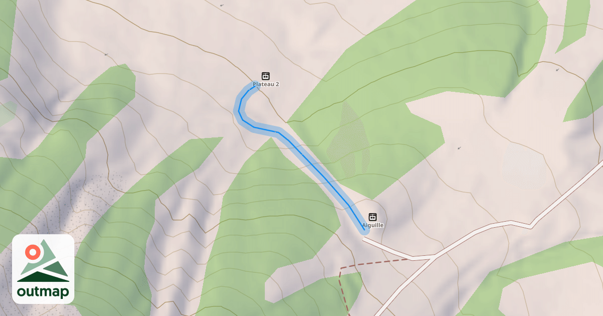 Map of Lagopède