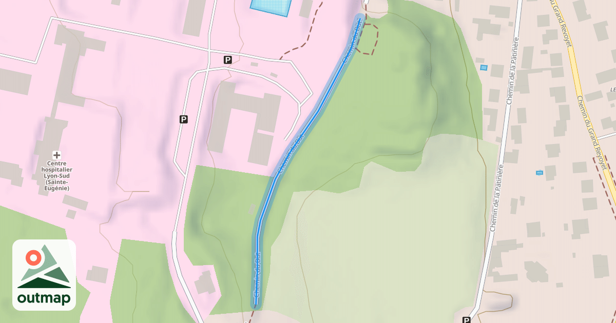 Map of Chemin du But