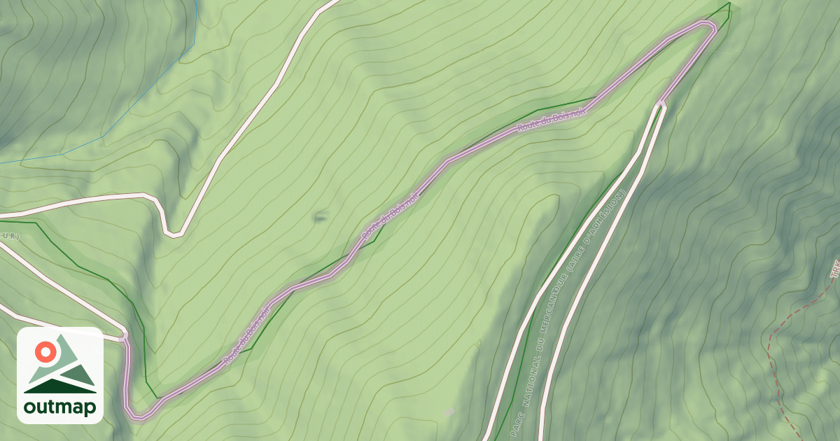 Map of Route du Bois noir